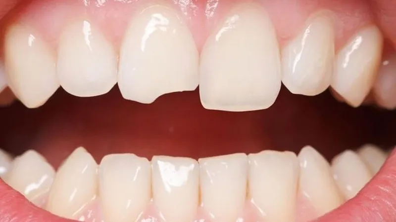 Răng cửa bị mẻ có mọc lại không
