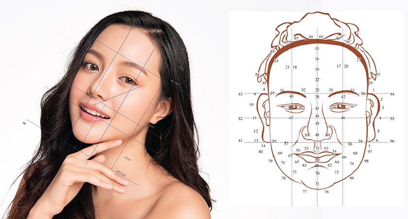 Cân đối tỷ lệ khuôn mặt
